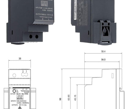 AlarmsysteemExpert.nl AlarmsysteemExpert.nl Beltrafo 12V DC voor o.a. videodeurbel Ajax Doorbell & Hikvision KV6113 (DC-voeding)