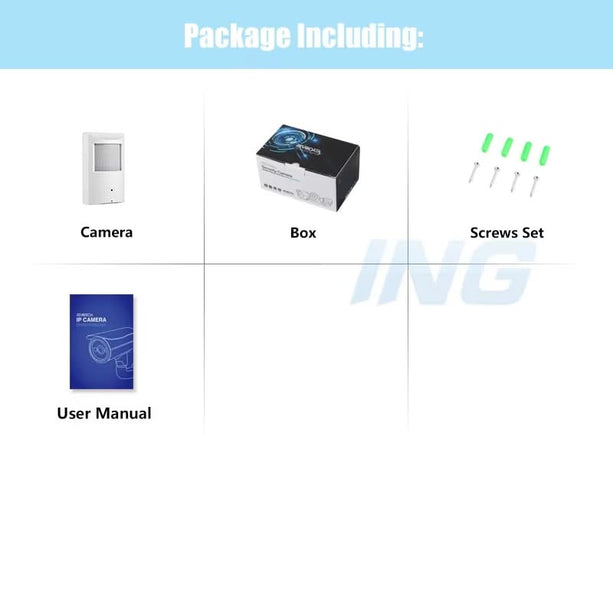 Alarm SystemExpert.de Alarm SystemExpert.de Bewegungsmelder IP-Kamera (PIR), Full HD, Onvif, PoE, Mikrofon, 940Nm IR