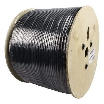 Alarm SystemExpert.de Koax RG59 Kombikabel mit DC Stromkabel, 100 Meter