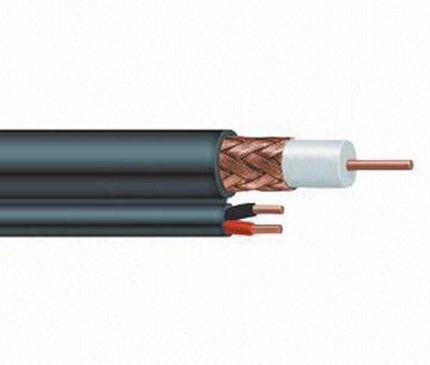 Alarm SystemExpert.de Koax RG59 Kombikabel mit DC Stromkabel, 100 Meter