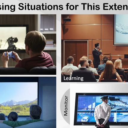 AlarmsysteemExpert.nl AlarmsysteemExpert.nl Draadloze Hdmi Zender En Ontvanger 4K/30Hz.