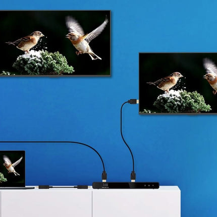 Alarm SystemExpert.co.uk Alarm SystemExpert.co.uk HDMI 2-port Splitter, 4K 60Hz UHD