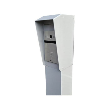 AlarmsysteemExpert.nl AlarmsysteemExpert.nl Intercomzuil 230cm, 15x15cm Dubbellaags gepoedercoat