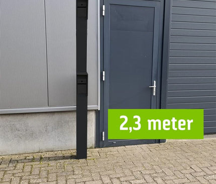 AlarmsysteemExpert.nl AlarmsysteemExpert.nl Intercomzuil 230cm, 15x15cm Dubbellaags gepoedercoat
