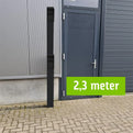 Kleur: RAL 9005 (zwart)