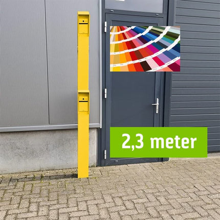 AlarmsysteemExpert.nl AlarmsysteemExpert.nl Intercomzuil 230cm, 15x15cm Dubbellaags gepoedercoat