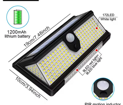 AlarmsysteemExpert.nl AlarmsysteemExpert.nl LED schriklamp voor buiten met sensor (draadloos)