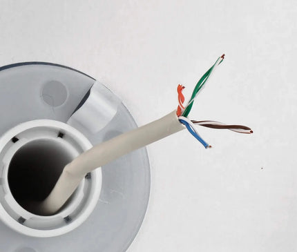 Alarm SystemExpert.nl Alarm SystemExpert.nl Câble réseau CAT5e UTP, 305 mtr, Solid cores CCA, Indoor cable