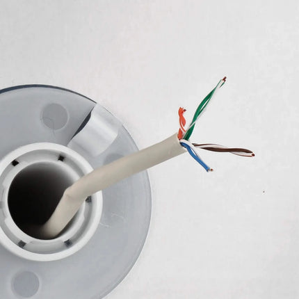 Alarm SystemExpert.nl Alarm SystemExpert.nl Câble réseau CAT5e UTP, 305 mtr, Solid cores CCA, Indoor cable