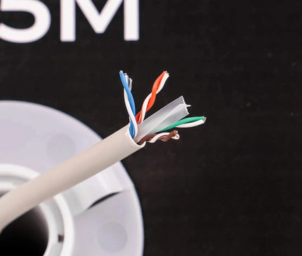 AlarmsysteemExpert.nl AlarmsysteemExpert.nl Netwerkkabel CAT6 UTP, 305 mtr, Solid aders CCA, indoor kabel