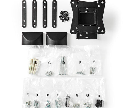 Alarm SystemExpert.nl Alarm SystemExpert.nl Support mural TV, inclinable pour 10-32 ", max. 30Kg. 1 point d'articulation