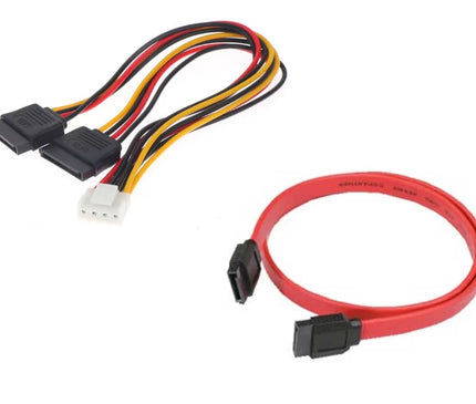 AlarmsysteemExpert.nl AlarmsysteemExpert.nl Netzteil- und SATA-Kabel-Set, geeignet für Hikvision 7608NXI-K2-Recorder