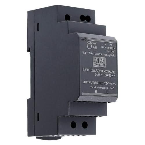 AlarmsysteemExpert.nl Beltrafo 12V DC voor o.a. videodeurbel Ajax Doorbell & Hikvision KV6113 (DC-voeding)