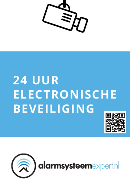 AlarmsysteemExpert.nl Beveiliging sticker