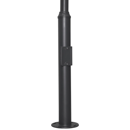 Alarm SystemExpert.nl Alarm SystemExpert.nl Camera mast 3.5m Dark gray, Galvanized steel, Lightning rod DEMO
