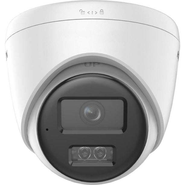 AlarmsysteemExpert.nl DS-2CD1383G2-LIU, 8MP/4K Turret Camera, Smart Hybrid Light, PoE, Micro SD slot, microfoon, slimme detectie