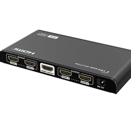 AlarmsysteemExpert.nl HDMI 4-poorts Splitter, 4K 60Hz UHD