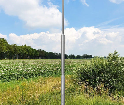 AlarmsysteemExpert.nl Vaste cameramast 5 meter verjongd met inspectieluik