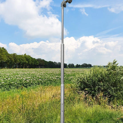 AlarmsysteemExpert.nl Vaste cameramast 5 meter verjongd met inspectieluik