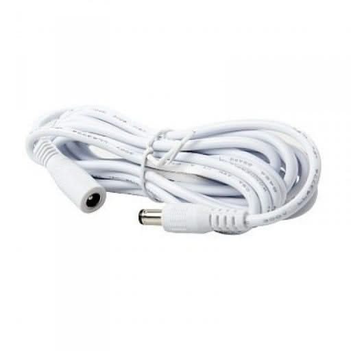 AlarmsysteemExpert.nl Verlengkabel voeding 12volt 3mtr wit