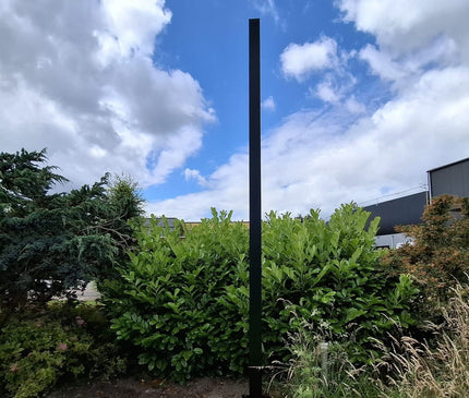 Alarm SystemExpert.nl Alarm SystemExpert.nl Square camera mast with tilt anchor 4 meters Black