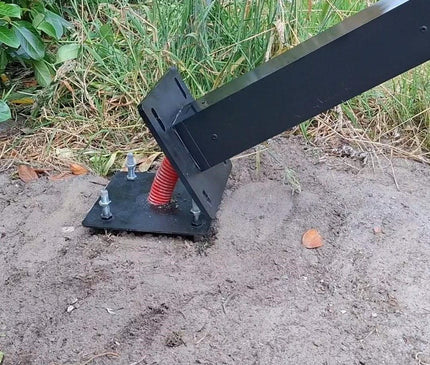Alarm SystemExpert.nl Alarm SystemExpert.nl Square camera mast with tilt anchor 4 meters Black