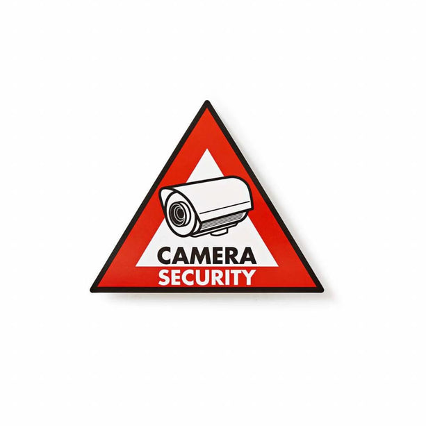 AlarmsysteemExpert.nl Waarschuwingssticker Pictogram camerabeveiliging Set van 5 stuks
