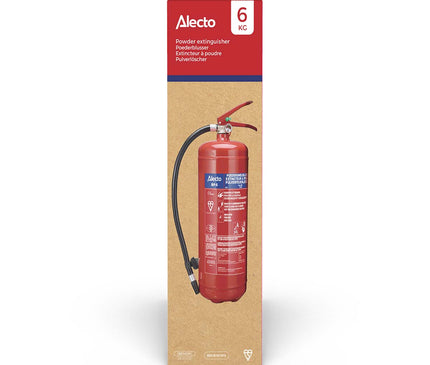 Alecto 6 kg BP-6 Powder Fire Extinguisher