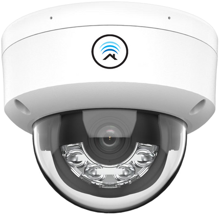 ASE Kit, 4x Dome, 8Mp 4K Ultra HD ColorVu Binnen camera, met NVR en bekabeling