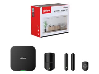 Dahua Dahua Airshield ART-ARC3800H-03-W2(868) Zwart, Draadloze Alarm Kit Hub 2 met WiFi/LAN