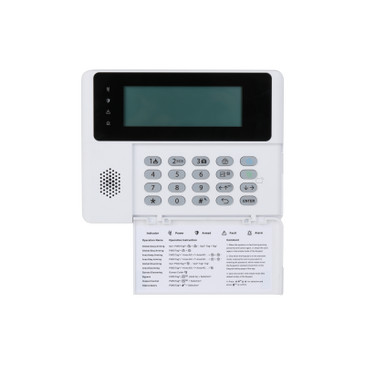 Dahua Dahua DHI-ARK30C-RW2, Funktastatur mit Kartenleser und LCD-Bildschirm