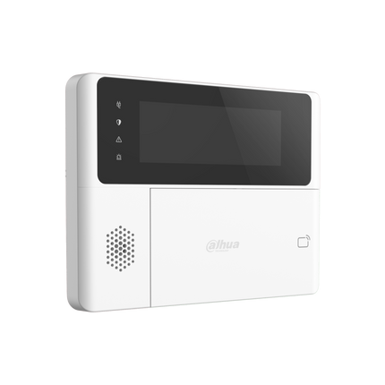 Dahua Dahua Airshield DHI-ARK30C-RW2, Draadloze Keypad met kaartlezer en LCD Scherm