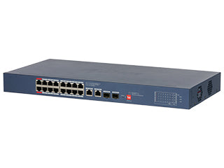 Dahua Dahua DH-CS4220-16GT-240 16x PoE Gigabit 2x SFP en 2x RJ45 Uplink