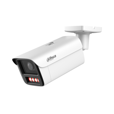 Dahua IPC-HFW5859Z-Z4HE-PV-PRO rear view and mounting bracket