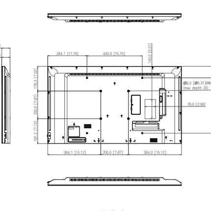 Dahua Dahua DHI-LM43-F400, UHD LED Monitor 43"