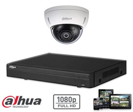 Dahua Dahua Full HD-CVI kit 1x dome 2 Megapixel camerabeveiliging set