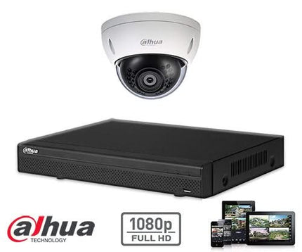 Dahua Dahua Full HD-CVI Kit 1x Dome 2 Megapixel Kamera Sicherheitsset