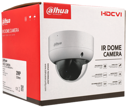 Dahua Dahua HAC-HDBW1200EA-A, HDCVI 2MP 2.8mm Full HD Dome camera
