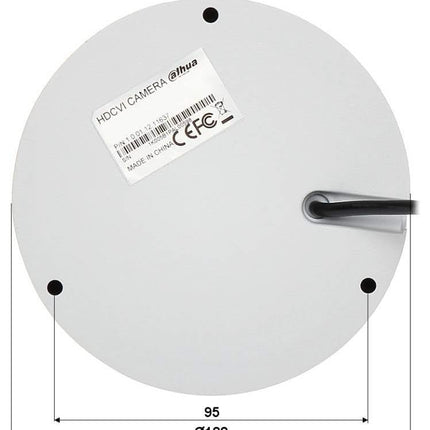 Dahua Dahua HAC-HDBW2241RP-Z, Starlight Dome-Kamera mit motorisiertem Objektiv. 2Mp.