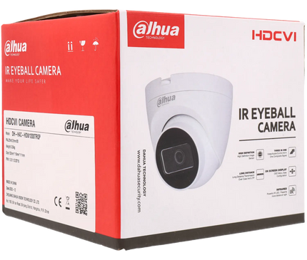 Dahua Dahua HAC-HDW1200TRQ, 2MP 2.8mm, HD-CVI, Eyeball, 25m IR, coax