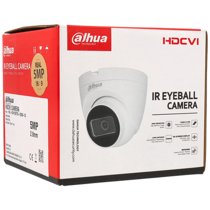 Dahua Dahua HAC-HDW1500TRQ-S2, 5MP 2.8mm, HD-CVI, Eyeball, 25m IR, coax