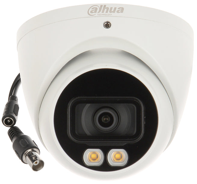 Dahua Dahua HAC-HDW1809T-A-LED, 8MP 2.8mm 4K, HDCVI, Full-Color Eyeball Camera, coax