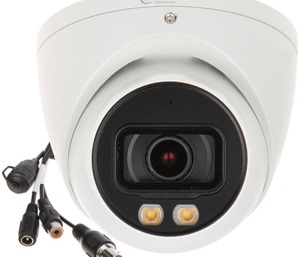 Dahua Dahua HAC-HDW2249T-A-LED, 2MP 2.8mm, HD-CVI, Eyeball, Full-Color, coax