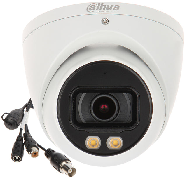 Dahua Dahua HAC-HDW2249T-A-LED, 2MP 2.8mm, HD-CVI, Eyeball, Full-Color, coax