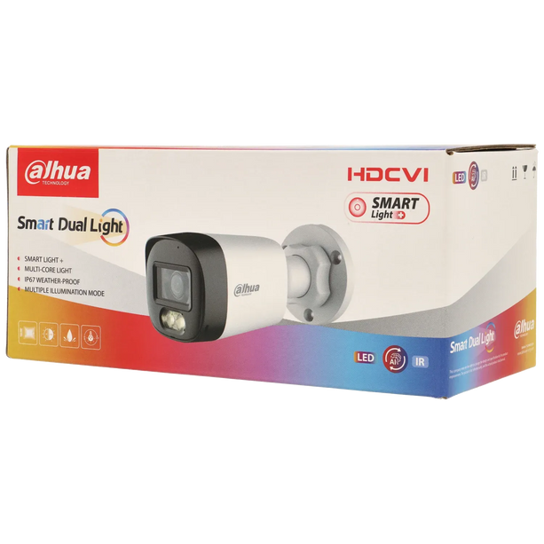 Dahua Dahua HAC-HFW1500RL-IL-A, 5MP HD-CVI Full-Color Bullet camera 2.8mm lens