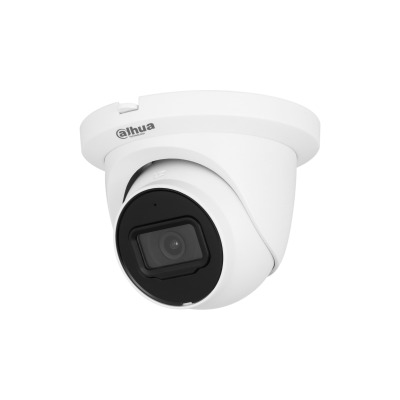 Dahua Dahua IPC-HDW2441TM-S 4MP IR WizSense Turret IR leds, SD slot, PoE, build-in Mic.
