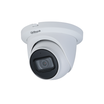 Dahua Dahua IPC-HDW2541TM-S-S2, 5MP Wizsense Turret IR-LEDs 2.8mm, SD-Slot, Poe, eingebautes Mikrofon.