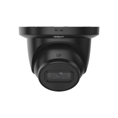 Dahua IPC-HDW2841TM-S Schwarz | 8MP/4K Turret | WizSense | SD-Slot | PoE | IR LEDs | Integriertes Mikrofon.