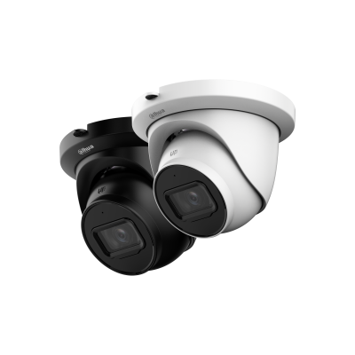 Dahua Dahua IPC-HDW2841TM-S Black | 8MP/4K Turret | WizSense | SD slot | PoE | IR-Leds | Build-in Mic.