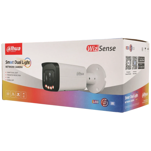 Dahua Dahua IPC-HFW2849T-ZAS-IL Bullet Zoom 2.7-13.5mm, 8MP/4K PoE, Dual light
